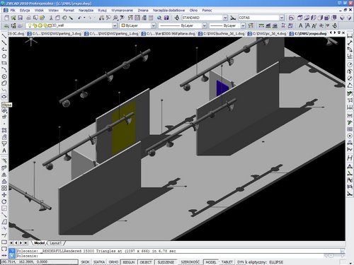 Render - wizualizacja w Zwcad