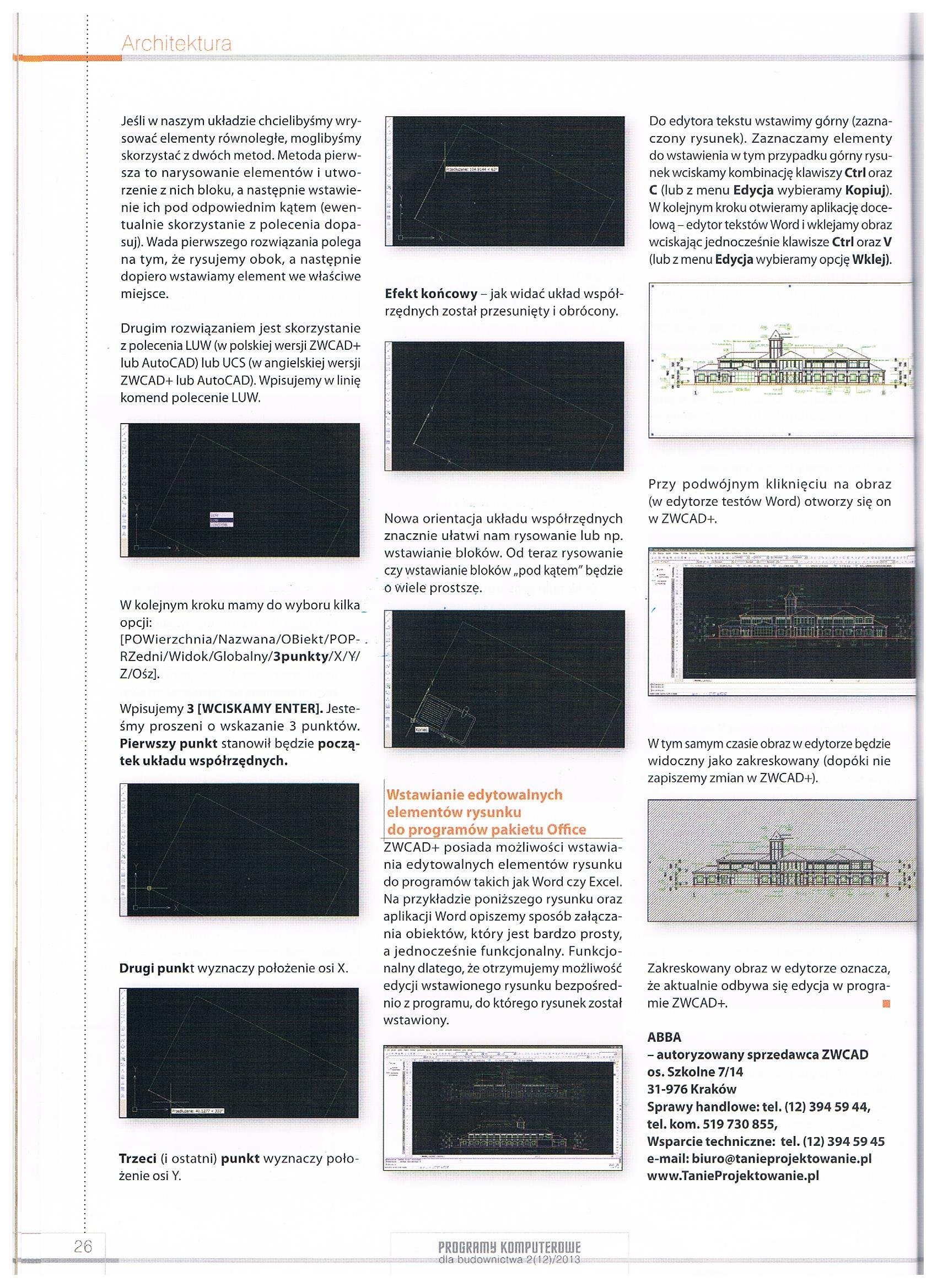 Programy komputerowe dla budownictwa 2-12-2013 str. 26