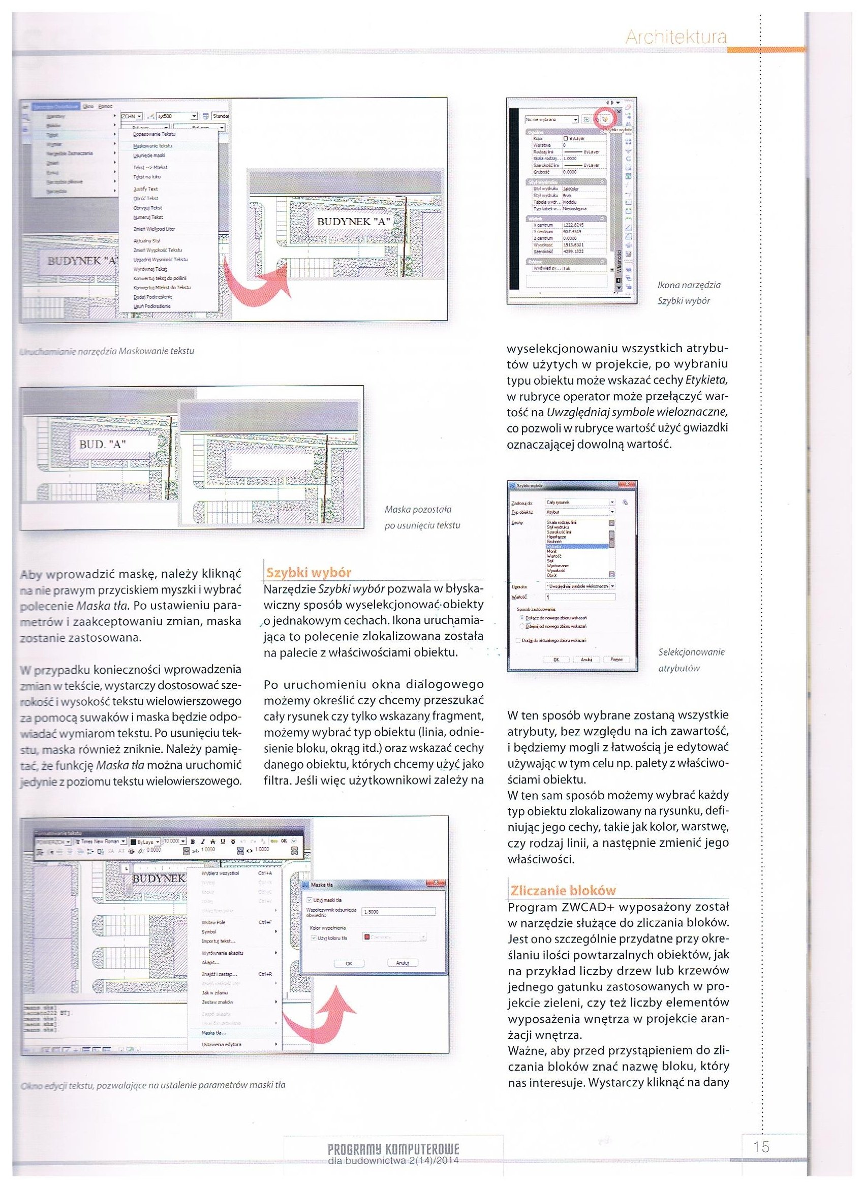 Programy komputerowe dla budownictwa 2-14-2014 str. 15