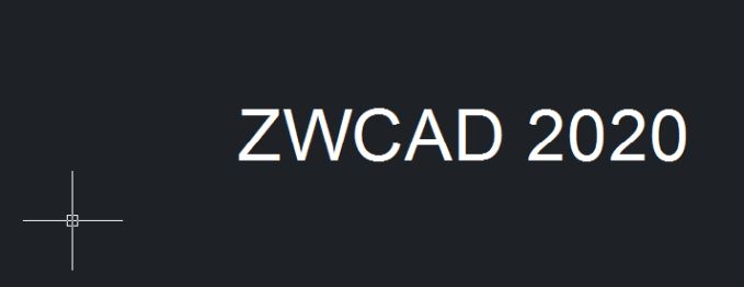 Napis ZWCAD 2020 - będący jeszcze czcionką - do przetworzenia na polilinie Napis ZWCAD 2020 - będący jeszcze czcionką - do przetworzenia na polilinie